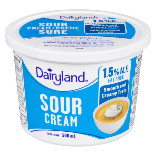 Dairyland - Sour Cream Fat Free 1.5% M.F.