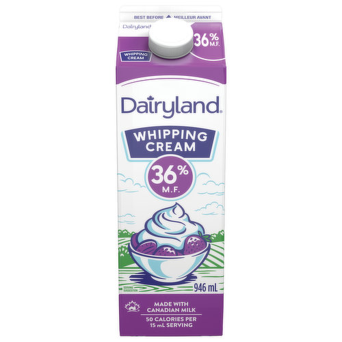 Dairyland - Whipping Cream 36%