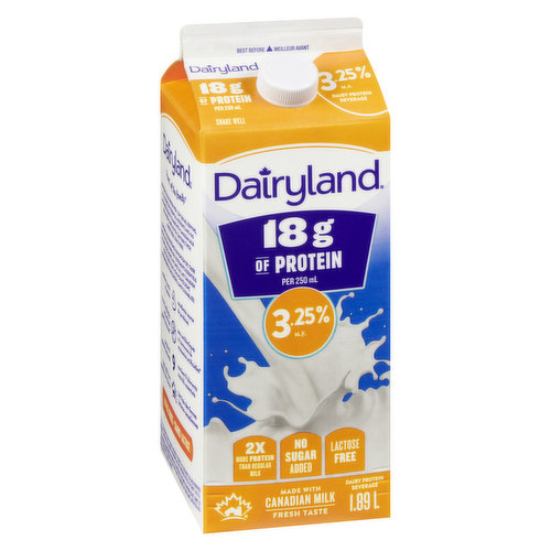Dairyland - Protein Milk, 3.25% M..F