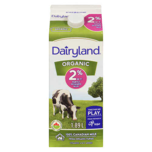 Dairyland - Organic Milk 2%