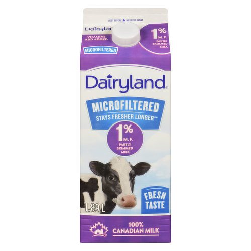 Dairyland - Microfiltered Milk 1% M.F.
