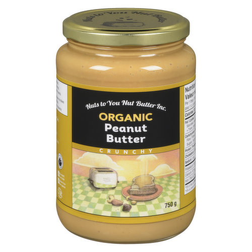 Nuts to You - Peanut Butter Crunchy Organic