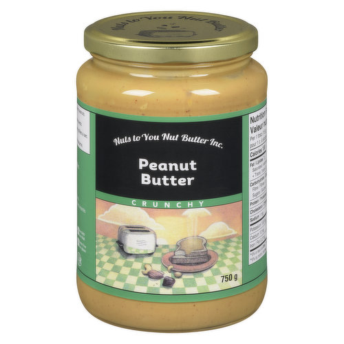 Nuts to You - Peanut Butter Crunchy
