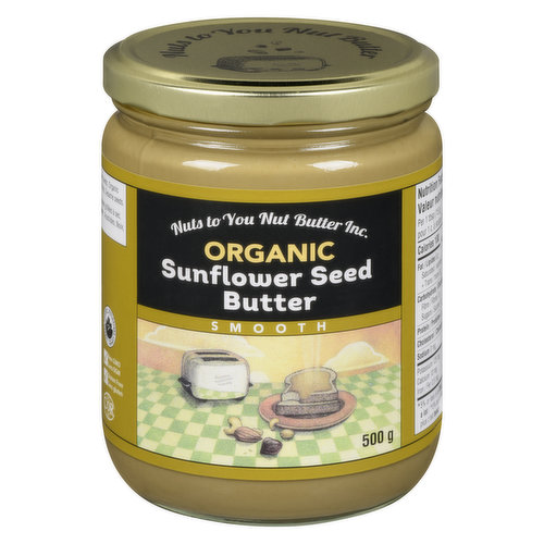 Nuts to You - Sunflower Seed Butter Organic