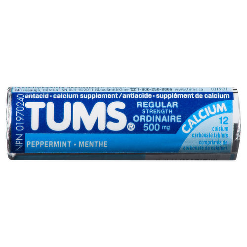 Tums - Rolls Regular Flavour