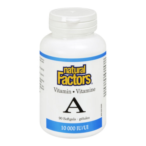 Natural Factors - Vitamin A 1000IU