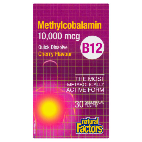 Natural Factors - B12 Methylcobalamin