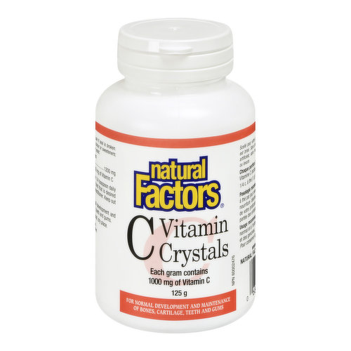 Natural Factors - Vitamin C Crystals