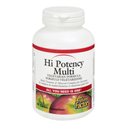 Natural Factors - Hi Potency Multi