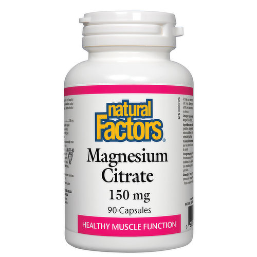 Natural Factors - Magnesium Citrate 150mg