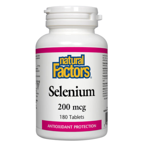 Natural Factors - Selenium 200mcg