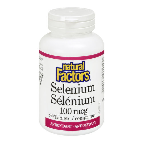 Natural Factors - Selenium 100mcg