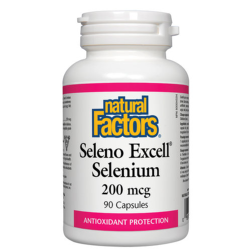 Natural Factors - Seleno Excell Selenium 200mcg