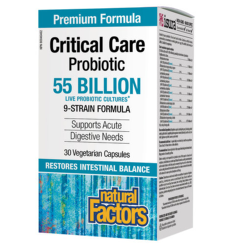 Natural Factors - Critical Care Probiotic 55 Billion