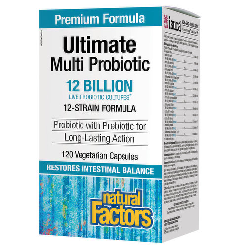 Natural Factors - Ultimate Multi Probiotic 12 Billion