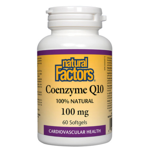 Natural Factors - Coenzyme Q10 100mg