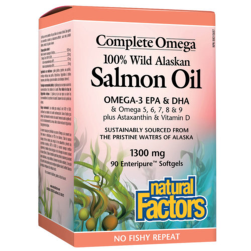 Natural Factors - Wild Alaskan Salmon Oil