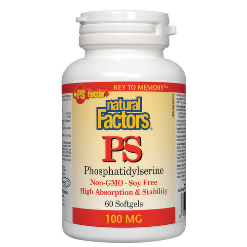 Natural Factors - Phosphatidylserine 100mg