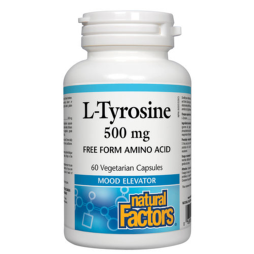 Natural Factors - L-Tyrosine 500mg