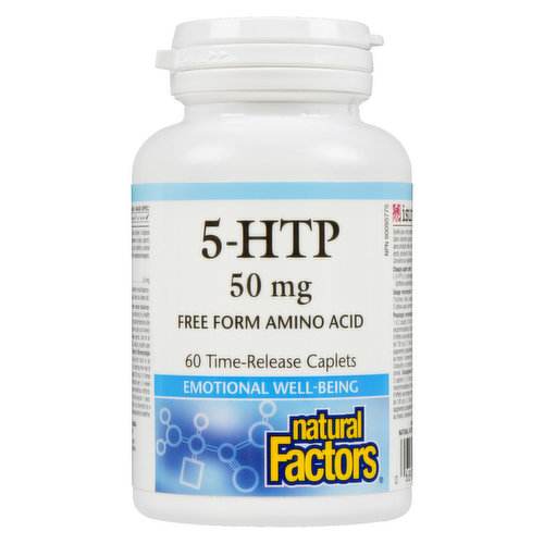 Natural Factors - 5 HTP 50mg