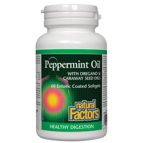 Natural Factors - Peppermint Oil Complex