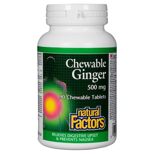 Natural Factors - Ginger 500mg Chewable