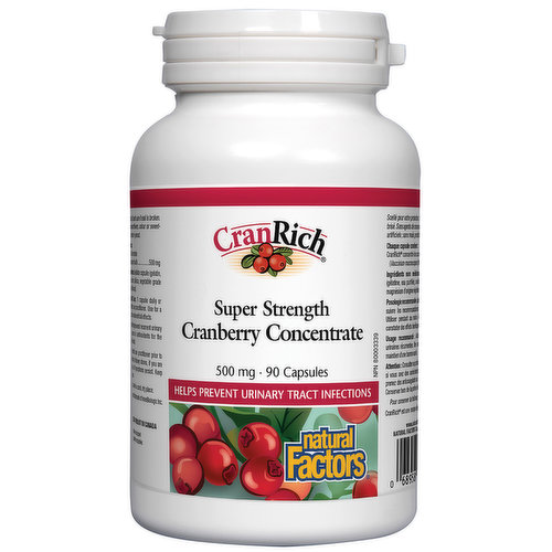 Natural Factors - CranRich Cranberry Concentrate Super Strength