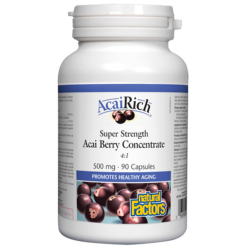 Natural Factors - Acai Berry Concentrate Super Strength