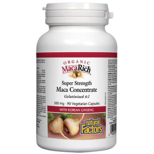 Natural Factors - Maca Concentrate Super Strength