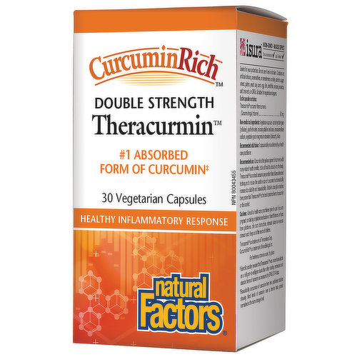 Natural Factors - CurcuminRich Theracurmin Double Strength