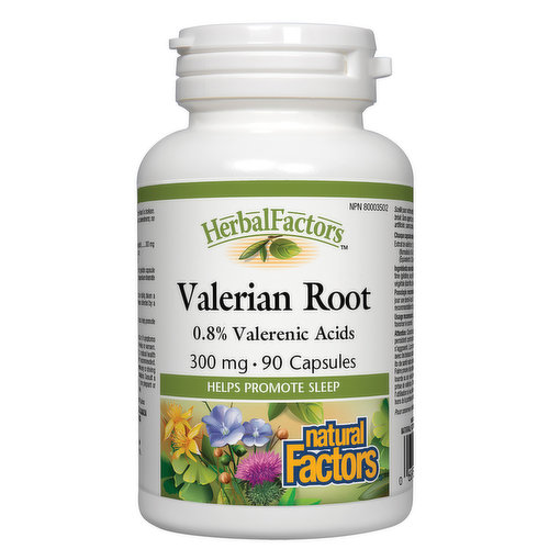 Natural Factors - HerbalFactors Valerian Root 300mg