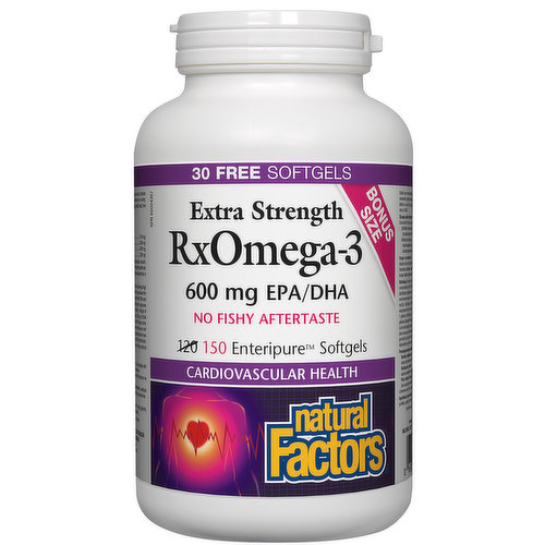 Natural Factors - RxOmega 3 Extra Strength Bonus