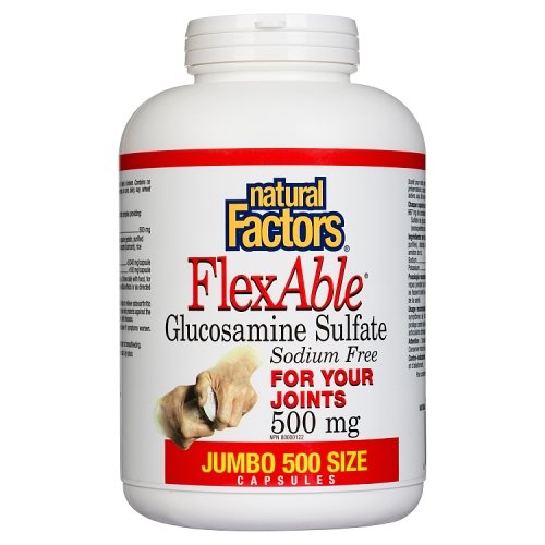 Natural Factors - FlexAble Glucosamine Sulfate 500mg