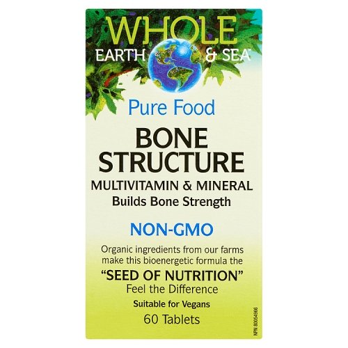 Whole Earth & Sea - Multivitamin & Mineral Bone Structure