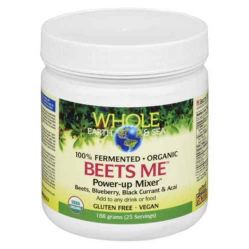 Whole Earth & Sea - Power Up Mixer Beets Me