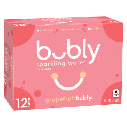 Bubly - Sparkling Water Grapefruitbubly