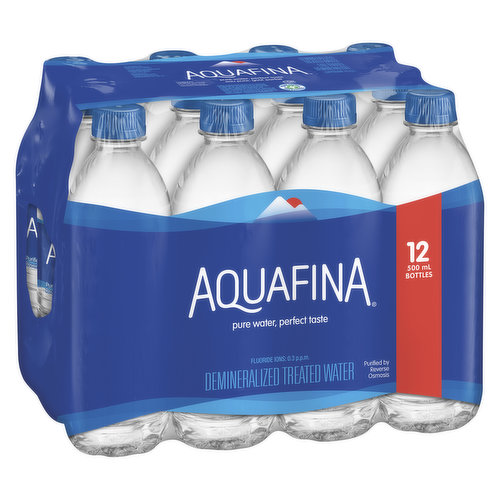 12x500ml, Demineralized Treated Water - Save On Foods Reserves the Right to Limit Quantities