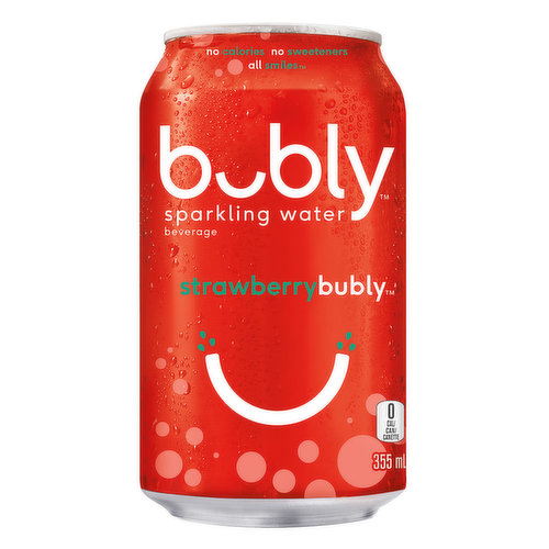 A refreshing, crisp, great tasting bubly beverage with natural flavors, perfect for any occasion. No calories, no sweeteners, all smiles.