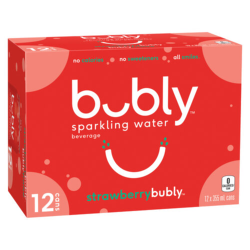 Bubly - Sparkling Water Strawberrybubly