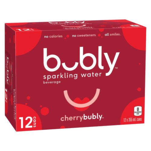 Bubly - Sparkling Water Cherrybubly