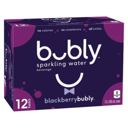 Bubly - Sparkling Water - Blackberrybubly