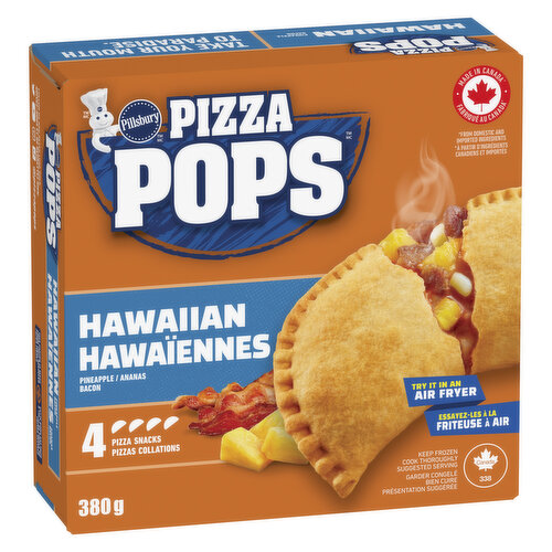 Pillsbury - Pizza Pops, Hawaiian Pineapple Bacon Flavor