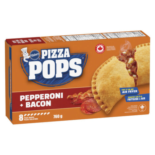 Pillsbury - Pizza Pops Pepperoni & Bacon
