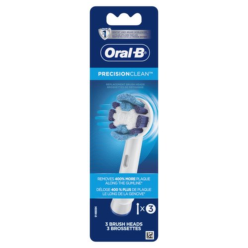 Fits Most Oral B Power Brushes. Precision Clean.  Up to 5X Better Cleaning at the Gum-line.