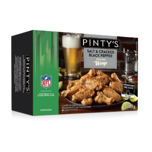 Pinty's - Salt & Cracked Black Pepper Chicken Wings