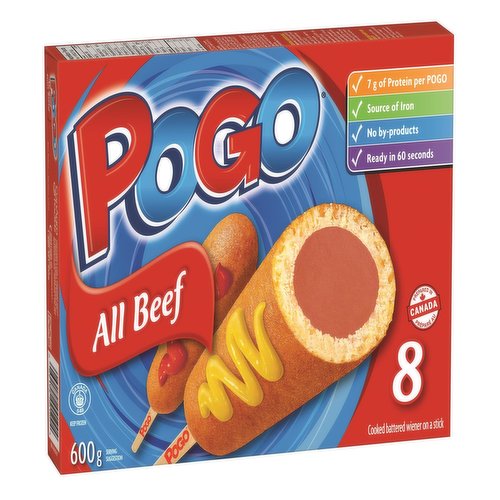 Pogo - All Beef Corn Dogs 8 Pack