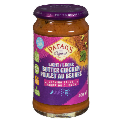 Patak's - Cooking Sauce - Light Butter Chicken