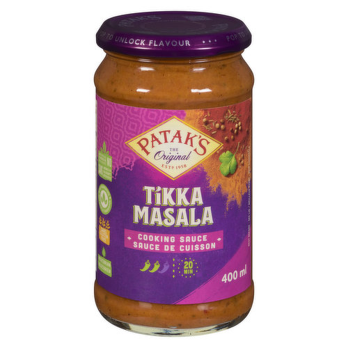 Patak's - Tikka Masala Cooking Sauce