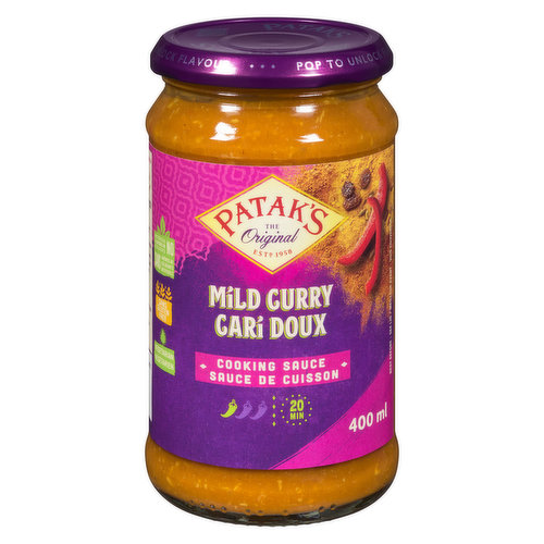 Patak's - Mild Curry Cooking Sauce