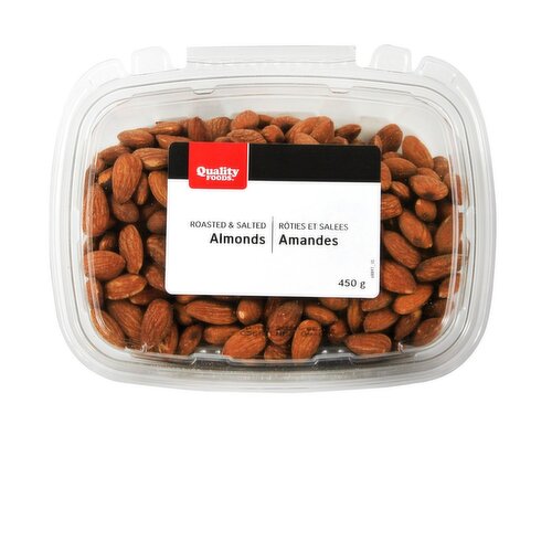 Quality Foods - Roasted and Salted Almonds